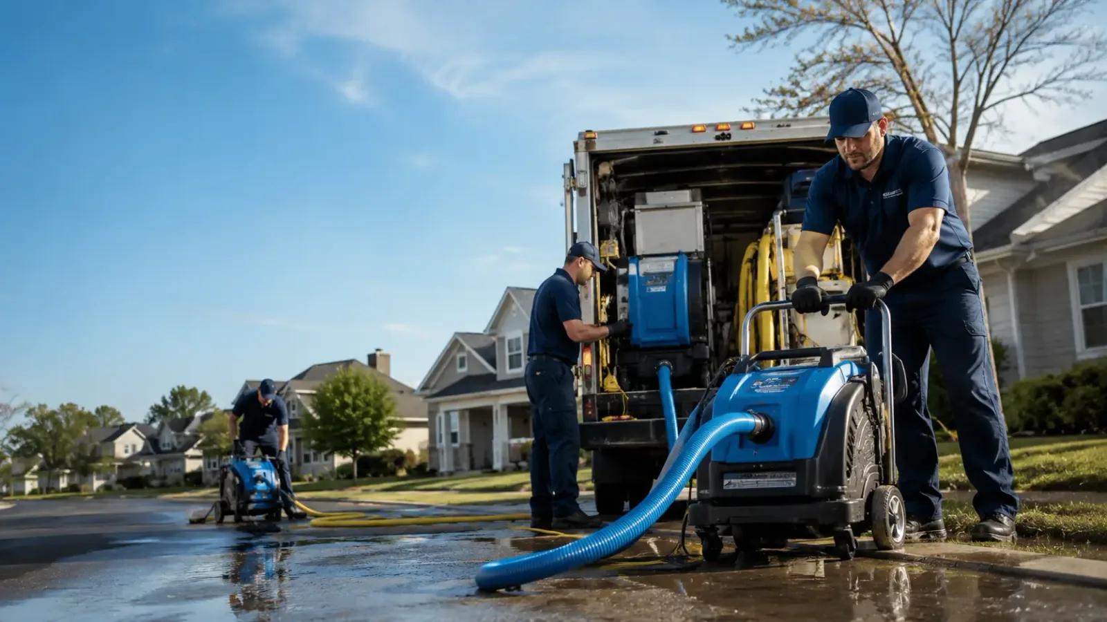 Flood Damage Cleanup in Petty, TX